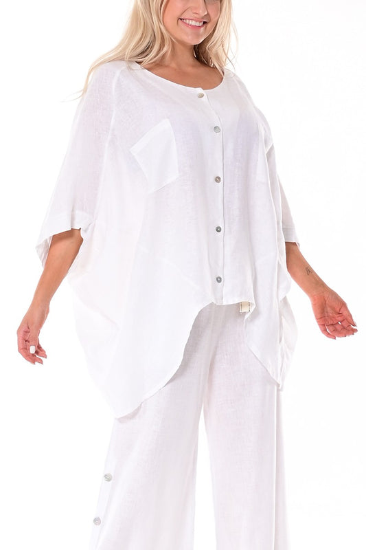 Loose Linen Tunic