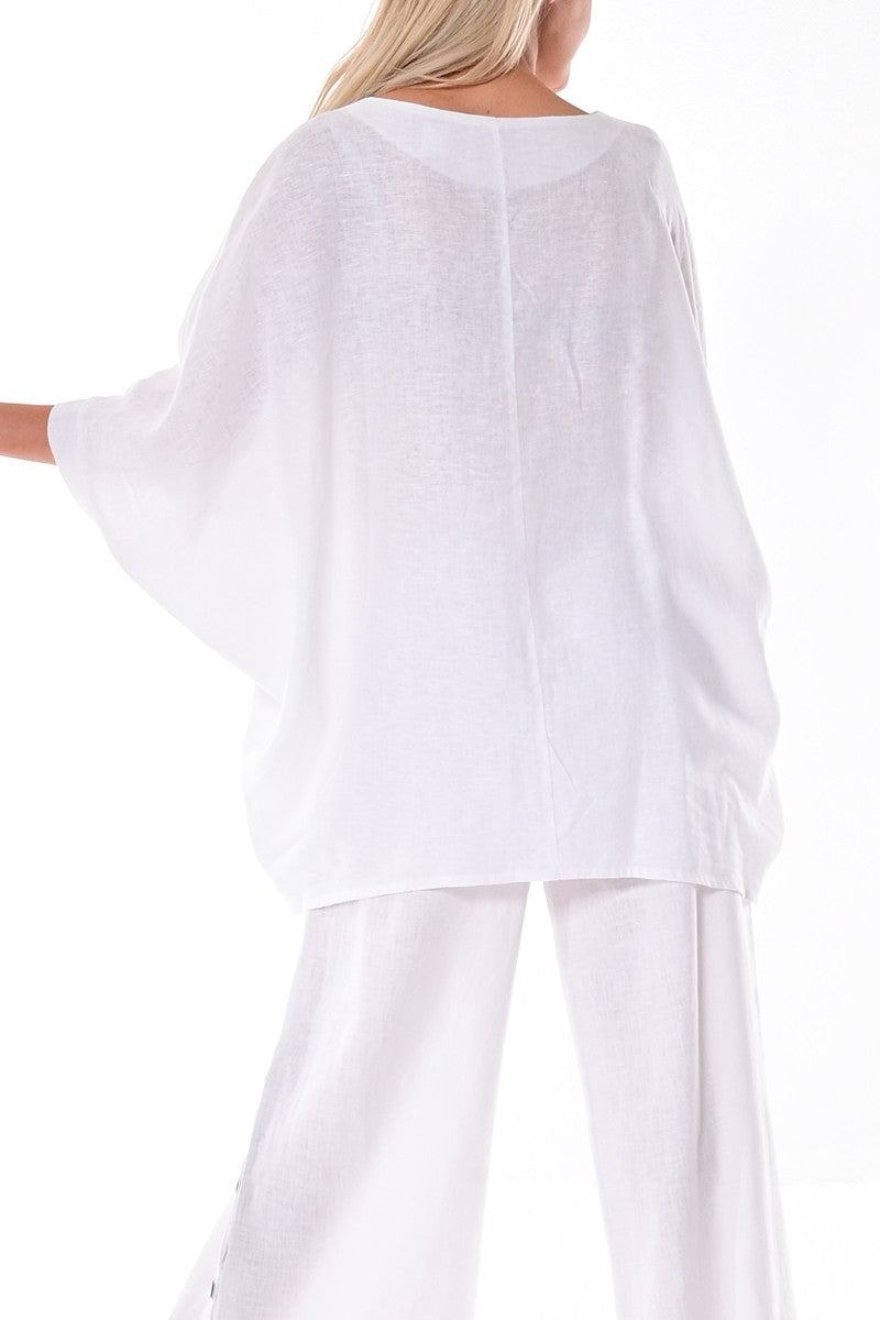 Loose Linen Tunic