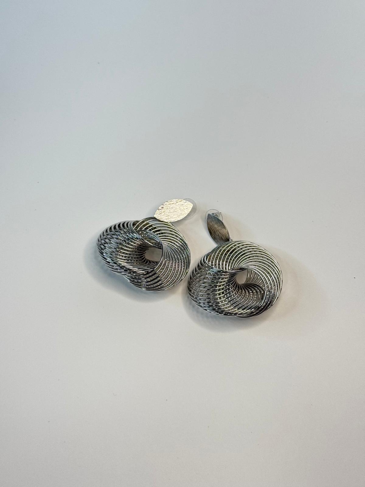 Spiral Hooper Earrings