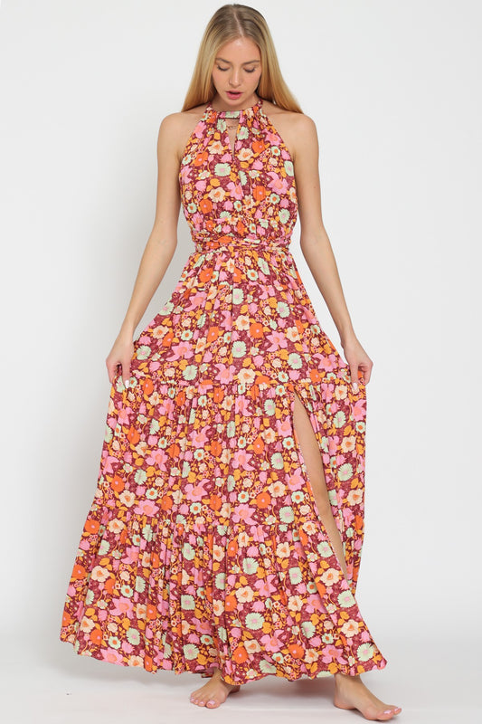 Halter Tiered Maxi for a flowy and fresh look.