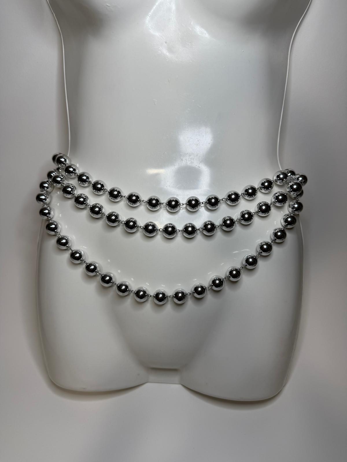 Three Line Spheres Belt