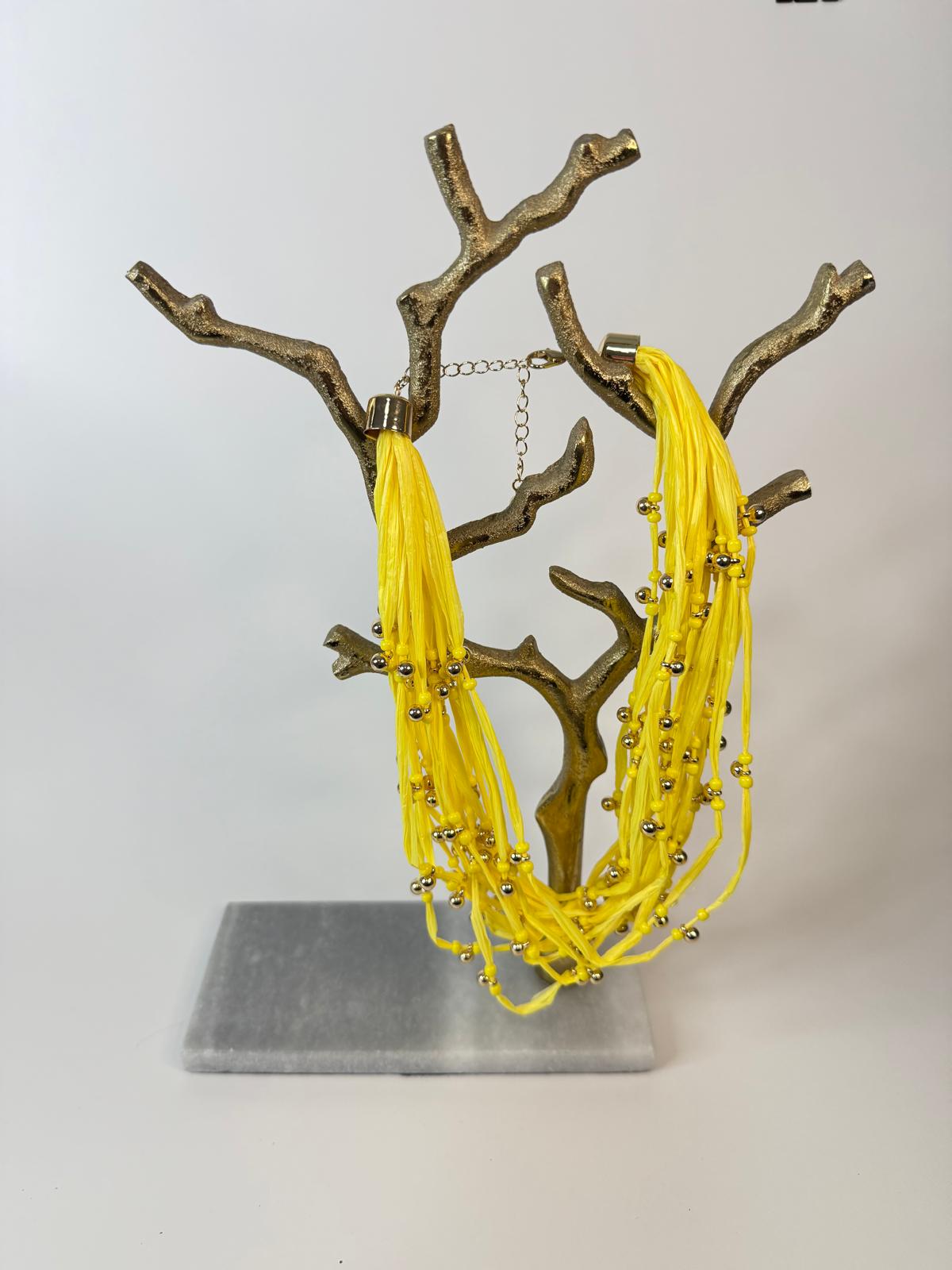 Color Multiple String Necklace