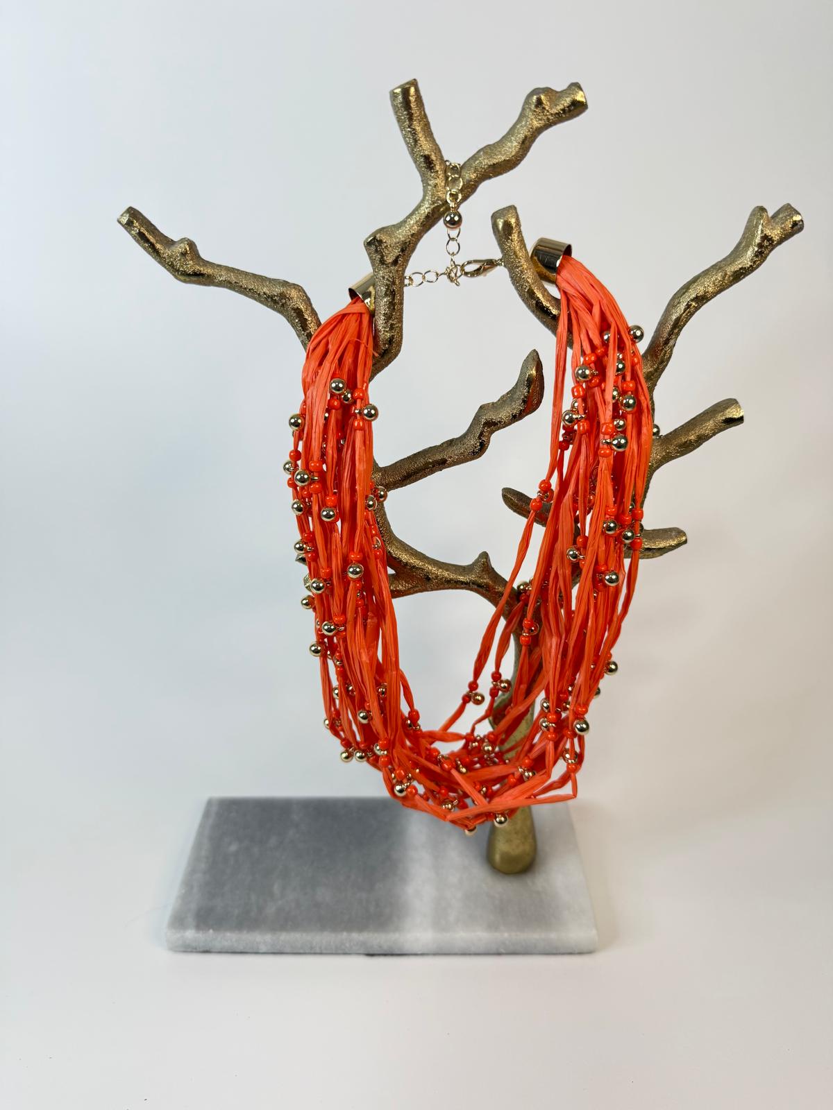 Color Multiple String Necklace