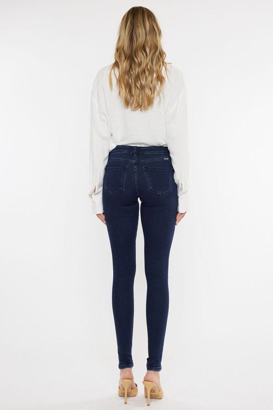 "Skinny jean", ideal para utilizarlo con botas.