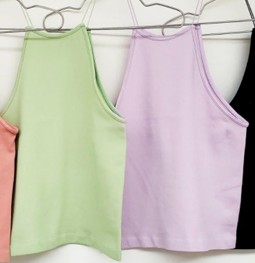 Elastic strap crop
