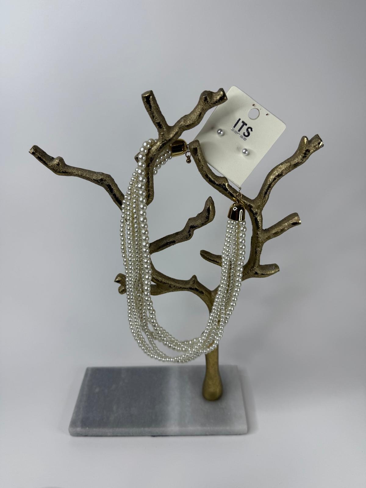 Pearl Layered Neckalce